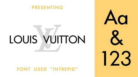 louis vuitton fonts